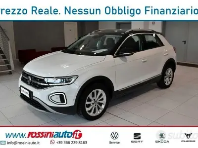 Usata VW T-Roc Style 110 CV (80 kW) 2023 Bianco SUV