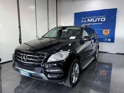 Usata Mercedes ML250 204 CV (150 kW) 2012 Nero ossidiana SUV