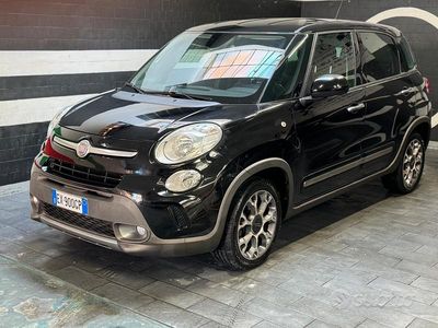 Usata Fiat 500L Trekking 85 CV (62 kW) 2014 Nero Monovolume