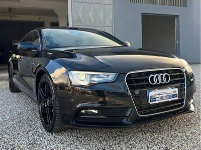 Usata Audi A5 S-line plus 177 CV (130 kW) 2012 Nero Coupé