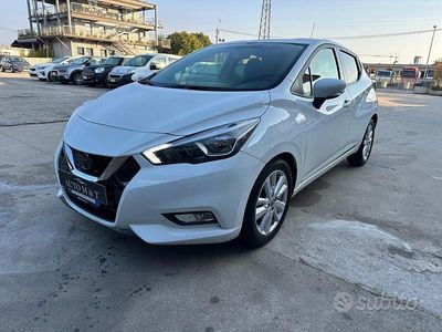 Usata Nissan Micra Visia+ 71 CV (52 kW) 2019 Bianco Utilitaria