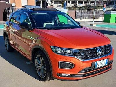 Usata VW T-Roc Advance 150 CV (110 kW) 2020 Arancione SUV