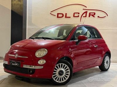 Usata Fiat 500 Lounge 75 CV (55 kW) 2011 Rosso Utilitaria