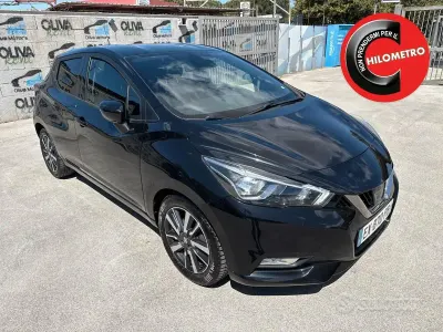 Usata Nissan Micra N-Connecta 90 CV (66 kW) 2018 Nero Utilitaria