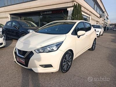 Usata Nissan Micra Acenta 71 CV (52 kW) 2019 Beige Utilitaria