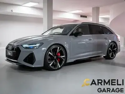 Usata Audi RS6 Ambiente 600 CV (441 kW) 2020 Grigio Station wagon