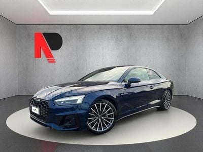 Usata Audi A5 S-Line 204 CV (150 kW) 2021 Blu Coupé