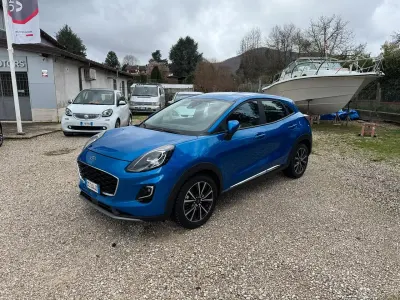 Begagnad Ford Puma Titanium X 125 HK (91 kW) 2020 Blå SUV