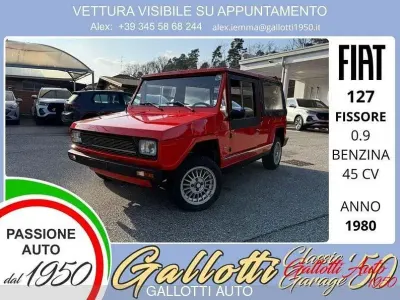 Usata Fiat 127 45 CV (33 kW) 1980 Rosso/arancio Cabrio