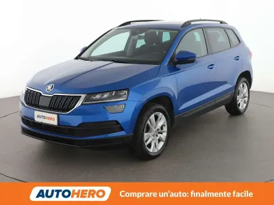 Usata Skoda Karoq 150 CV (110 kW) 2021 Blu/azzurro SUV