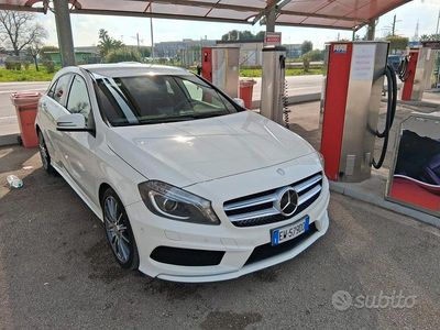 Usata Mercedes A180 109 CV (80 kW) 2014 Bianco Berlina