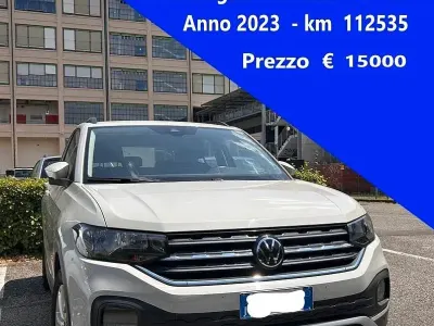 Usata VW T-Cross Style 110 CV (80 kW) 2023 Beige SUV