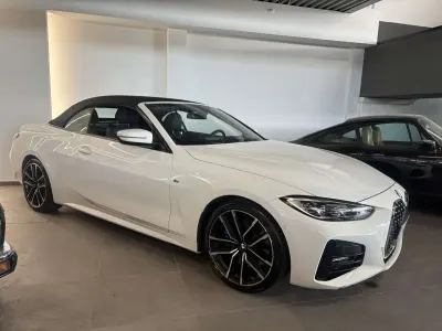 Usata BMW 420 Cabriolet M Sport 184 CV (135 kW) 2023 Bianco Cabrio