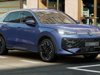 Nuova VW T-Roc R-line 150 CV (110 kW) 2026 Celestial blue metallizzato SUV