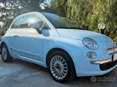 Usata Fiat 500 Lounge 69 CV (50 kW) 2010 Bluazzurro Berlina