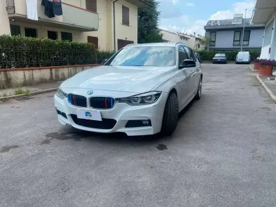Usata BMW 316 M Sport 116 CV (85 kW) 2017 Bianco Station wagon