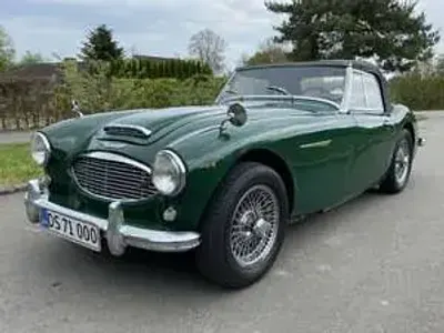 Usata Austin Healey 100/6 117 CV (86 kW) 1959 Verde Cabrio