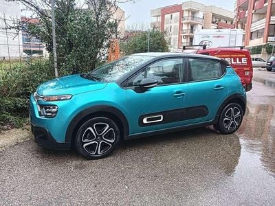 Usata Citroën C3 Feel 102 CV (75 kW) 2021 Verde Berlina