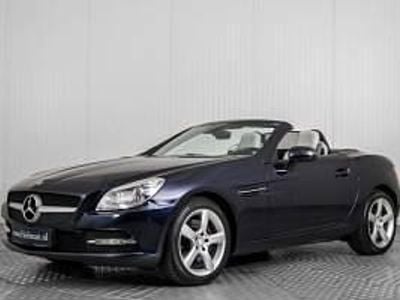 Usata Mercedes SLK250 204 CV (150 kW) 2012 Blu Cabrio