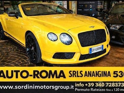 Giallo Usata 2015 Bentley Continental GT Convertible Cabrio | 85.000 €