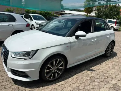 Usata Audi A1 Sportback S-Line 95 CV (69 kW) 2016 Bianco Utilitaria