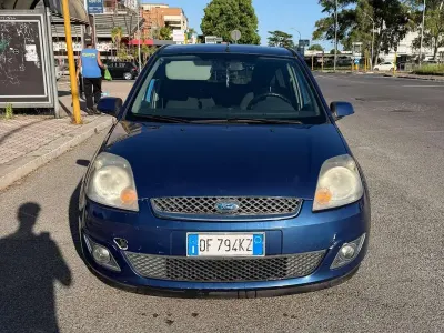 Occasion Ford Fiesta Ghia 68 PK (50 kW) 2007 Blauw Hatchback
