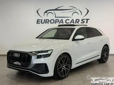 Usata Audi Q8 S-Line 286 CV (210 kW) 2020 Bianco SUV
