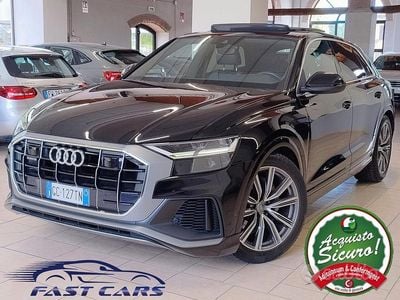Usata Audi Q8 S-Line 286 CV (210 kW) 2020 Nero SUV