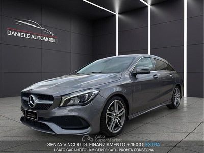 Usata Mercedes CLA200 Premium 136 CV (100 kW) 2018 Gray Station wagon