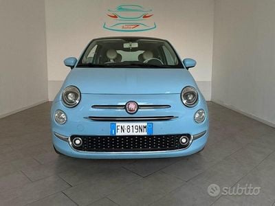 Usata Fiat 500 Lounge 69 CV (50 kW) 2016 Azzurro Utilitaria