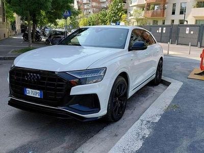 Usata Audi Q8 Sport 286 CV (210 kW) 2020 Bianco SUV