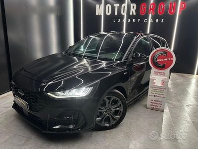 Usata Ford Focus ST-Line 120 CV (88 kW) 2022 Nero Berlina