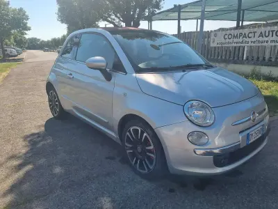 Usata Fiat 500C Lounge 101 CV (74 kW) 2009 Argento Cabrio