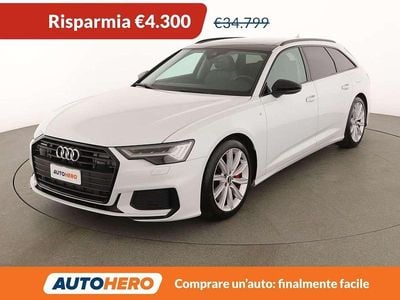 Usata Audi A6 S-line plus 265 CV (194 kW) 2021 Bianco Station wagon