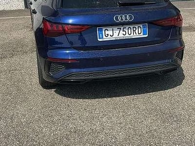 Usata Audi A3 Ambiente 150 CV (110 kW) 2022 Blu/azzurro Berlina