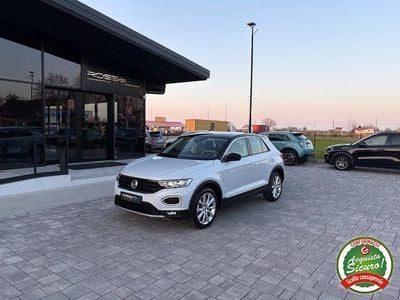 Usata VW T-Roc Advance 150 CV (110 kW) 2019 Bianco SUV