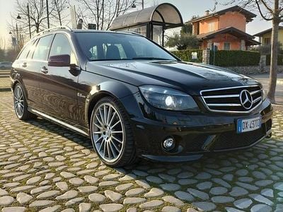 Usata Mercedes C63 AMG AMG 457 CV (336 kW) 2009 Nero Station wagon
