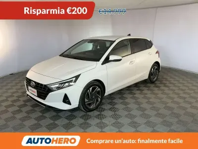 Begagnad Hyundai i20 84 HK (61 kW) 2023 Vit Halvkombi