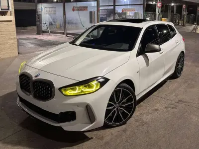 Usata BMW M135 Sport Line 306 CV (225 kW) 2022 Bianco Utilitaria