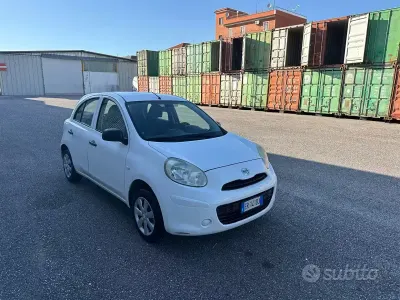 Usata Nissan Micra Acenta 80 CV (58 kW) 2014 Bianco Utilitaria
