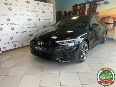 Usata Audi A3 S-Line 150 CV (110 kW) 2022 Nero Berlina