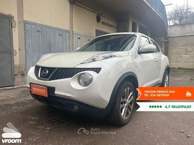 Usata Nissan Juke Acenta 110 CV (80 kW) 2014 Bianco SUV
