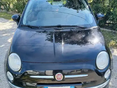 Usata Fiat 500 Lounge 69 CV (50 kW) 2010 Nero Berlina