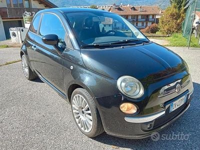 Usata Fiat 500 Sport 100 CV (73 kW) 2009 Nero Cabrio