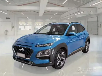 Usata Hyundai Kona 136 CV (100 kW) 2020 Blu SUV