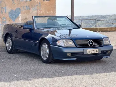 Usata Mercedes SL320 231 CV (169 kW) 1994 Blu/azzurro Cabrio