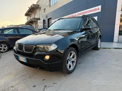 Usata BMW X3 Efficient Dynamics 177 CV (130 kW) 2009 Nero SUV