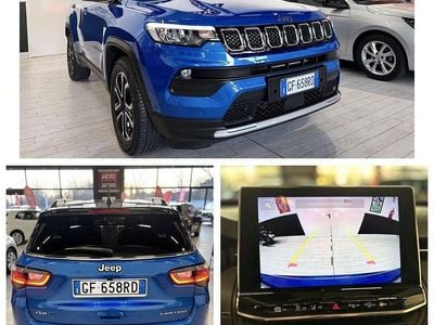 Bicolore bianco con tetto nero Usata 2021 Jeep Compass Limited SUV | 21.990 € (Buon prezzo)