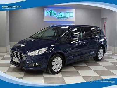 Usata Ford S-MAX Trend 150 CV (110 kW) 2018 Blu pastello Monovolume