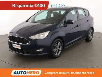 Käytetty Ford C-MAX Business Edition 120 HP (88 kW) 2019 Sininen Tila-auto